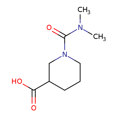 1-(Dimethylcarbamoyl)piperidine-3-carboxylic acid