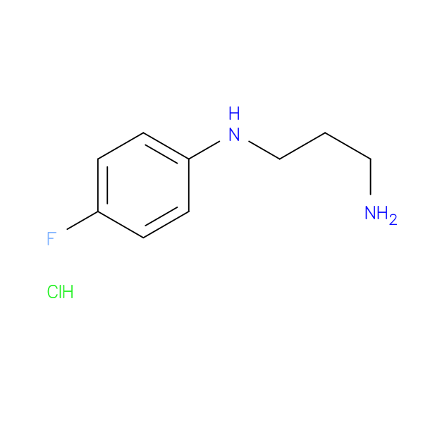 N1-(4-fluorophenyl)propane-1,3-diamine hydrochloride