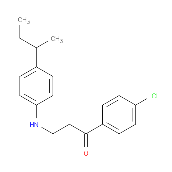 3-{[4-(butan-2-yl)phenyl]amino}-1-(4-chlorophenyl)propan-1-one