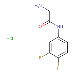 N~1~-(3,4-difluorophenyl)glycinamide hydrochloride