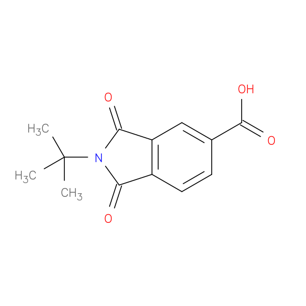 2-TERT-BUTYL-1,3-DIOXO-2,3-DIHYDRO-1 H-ISOINDOLE-5-CARBOXYLIC ACID