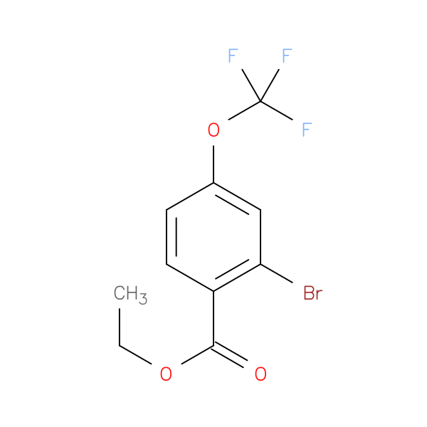 2-Bromo-4-(trifluoromethoxy)benzoic acid ethyl ester