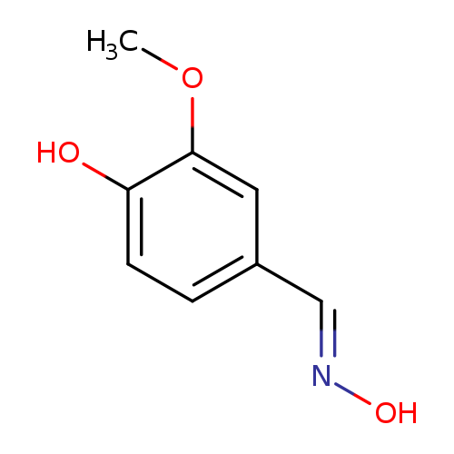 4-Hydroxy-3-methoxybenzaldehyde oxime
