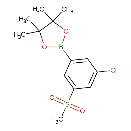 3-Chloro-5-methylsulfonylphenylboronic acid, pinacol ester