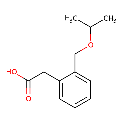 2-{2-[(propan-2-yloxy)methyl]phenyl}aceticacid