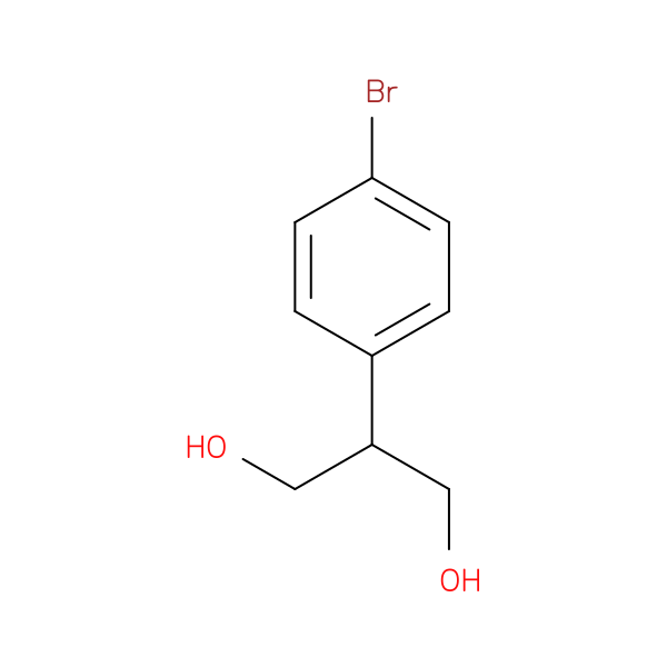 2-(4-broMophenyl)propane-1,3-diol