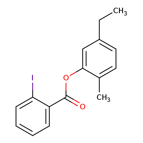 5-ethyl-2-methylphenyl 2-iodobenzoate