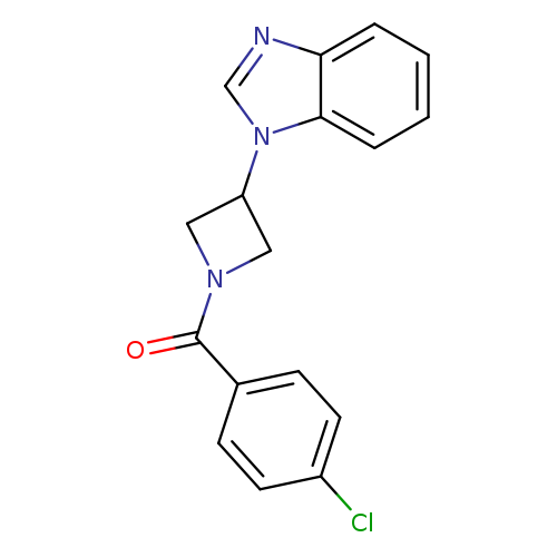 1-[1-(4-chlorobenzoyl)azetidin-3-yl]-1H-1,3-benzodiazole