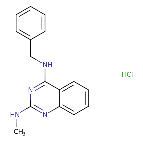 N4-benzyl-N2-methylquinazoline-2,4-diamine hydrochloride
