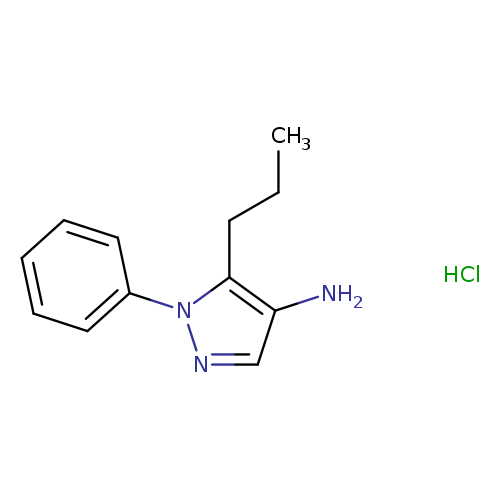 1-Phenyl-5-propyl-1h-pyrazol-4-amine hydrochloride