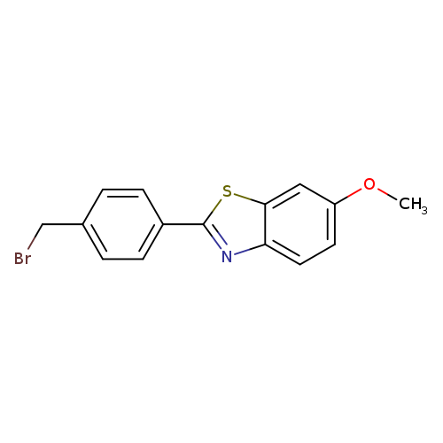 BENZOTHIAZOLE, 2-[4-(BROMOMETHYL)PHENYL]-6-METHOXY-