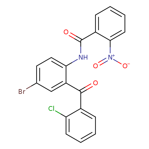 N-[4-bromo-2-(2-chlorobenzoyl)phenyl]-2-nitrobenzamide