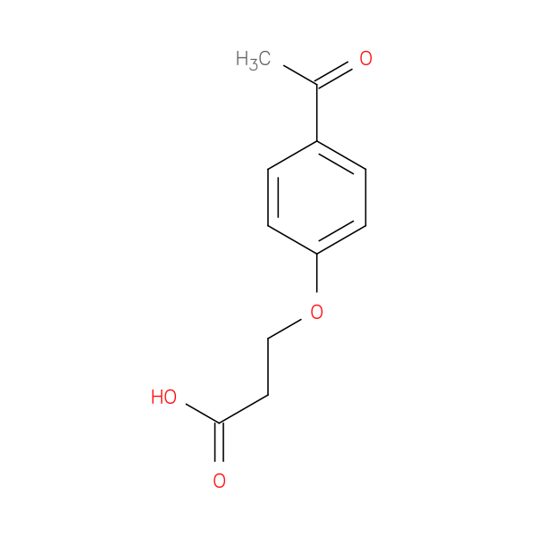 3-(4-Acetylphenoxy)propanoic acid