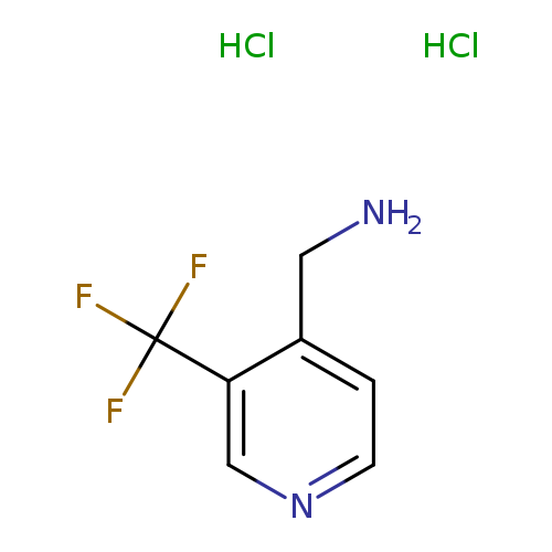 [3-(trifluoromethyl)pyridin-4-yl]methanamine dihydrochloride