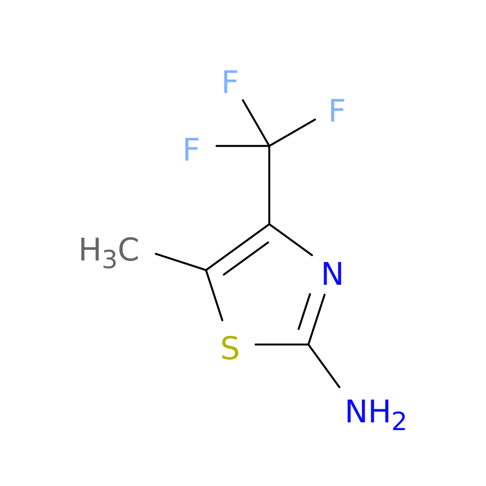 5-methyl-4-(trifluoromethyl)-1,3-thiazol-2-amine