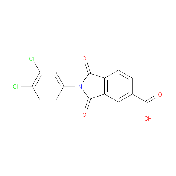 2-(3,4-Dichlorophenyl)-1,3-dioxoisoindoline-5-carboxylic acid