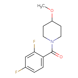 1-(2,4-difluorobenzoyl)-4-methoxypiperidine