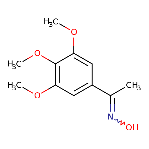 (1Z)-1-(3,4,5-Trimethoxyphenyl)ethanone oxime