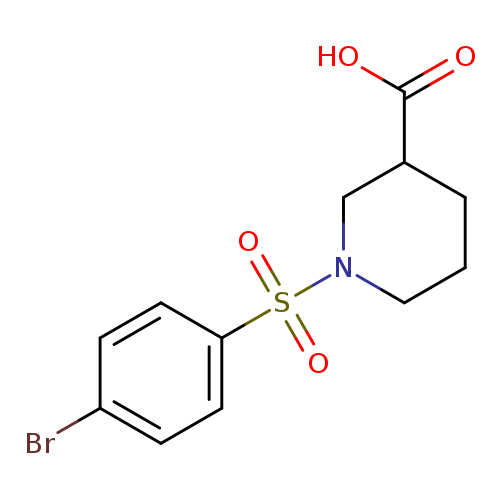 1-(4-Bromobenzenesulfonyl)piperidine-3-carboxylic acid