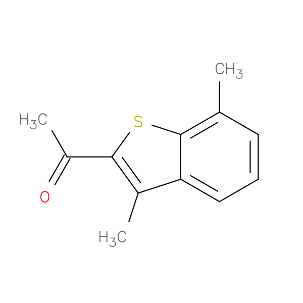 1-(3,7-dimethyl-1-benzothiophen-2-yl)ethan-1-one