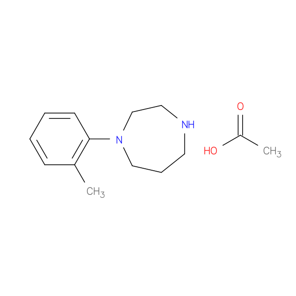 1-(2-Methylphenyl)-1,4-diazepane acetate