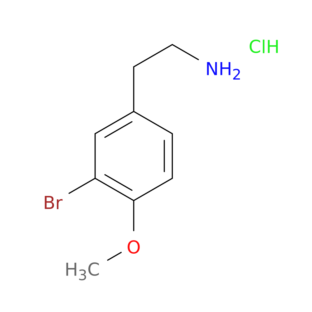 2-(3-bromo-4-methoxyphenyl)ethan-1-amine hydrochloride