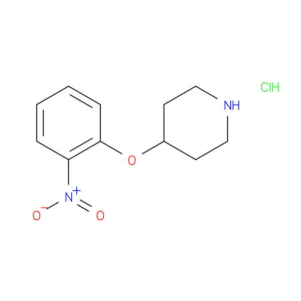 4-(2-Nitrophenoxy)piperidine, HCl