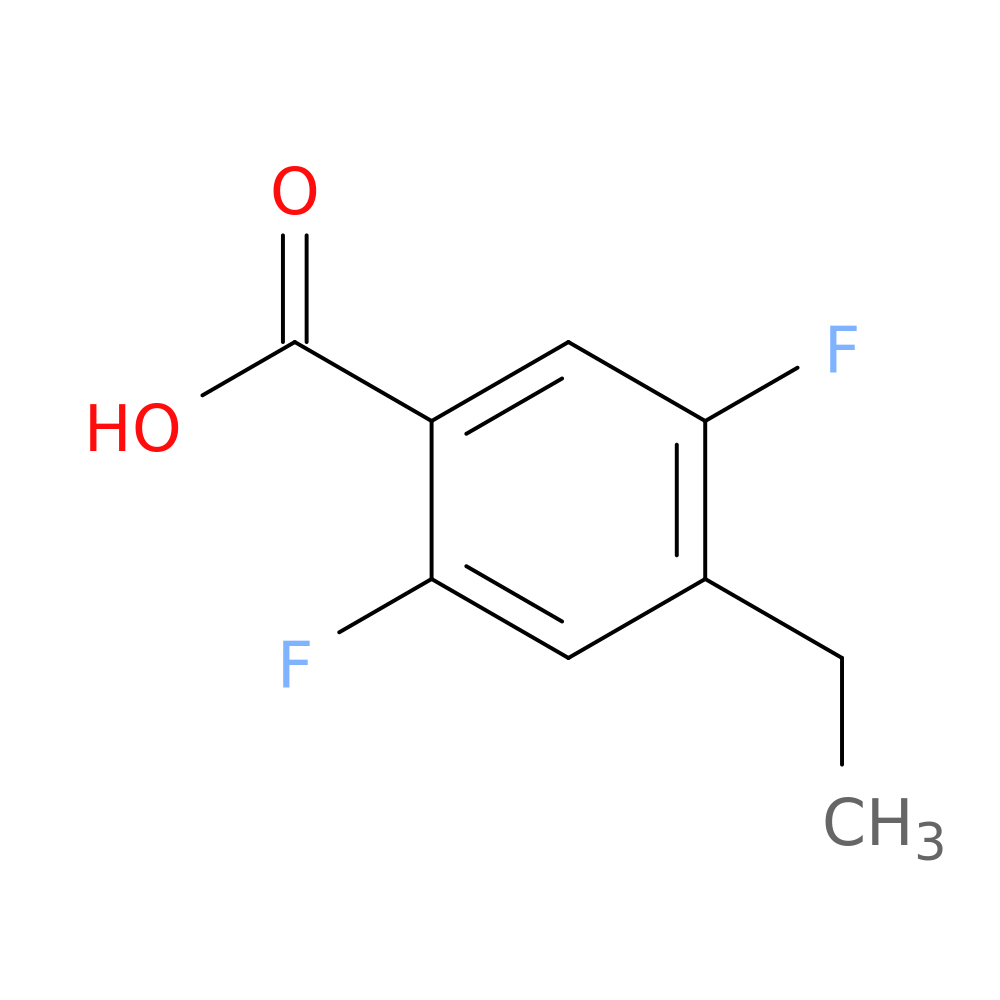 4-ethyl-2,5-difluorobenzoic acid