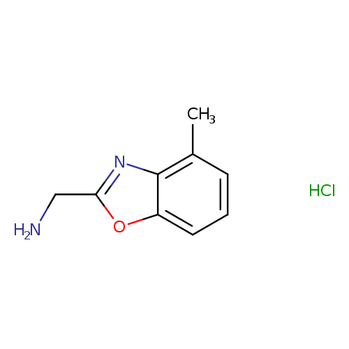 [(4-Methyl-1,3-benzoxazol-2-yl)methyl]amine hydrochloride