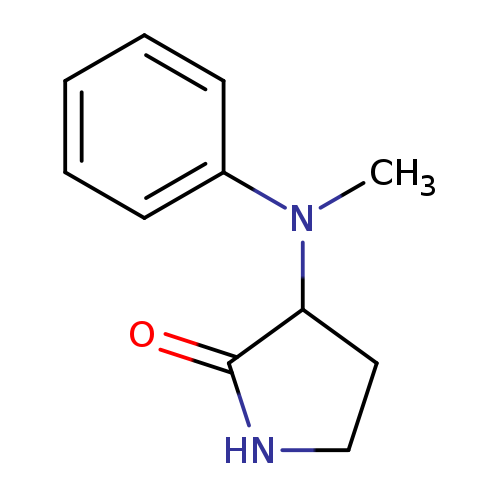 3-[methyl(phenyl)amino]pyrrolidin-2-one