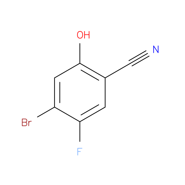 4-Bromo-5-fluoro-2-hydroxybenzonitrile