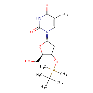 Thymidine, 3'-O-[(1,1-dimethylethyl)dimethylsilyl]-