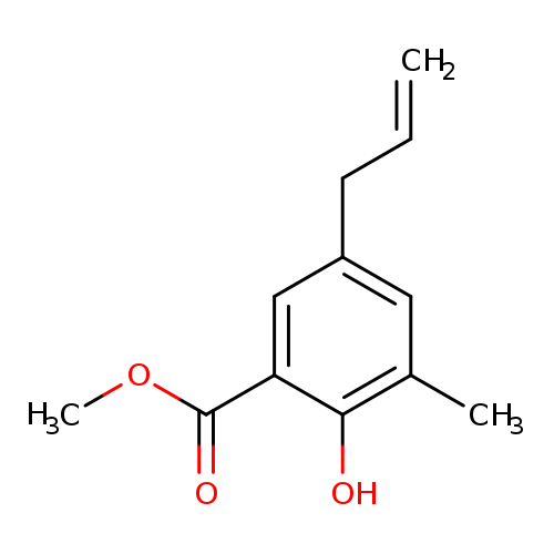 methyl2-hydroxy-3-methyl-5-(prop-2-en-1-yl)benzoate