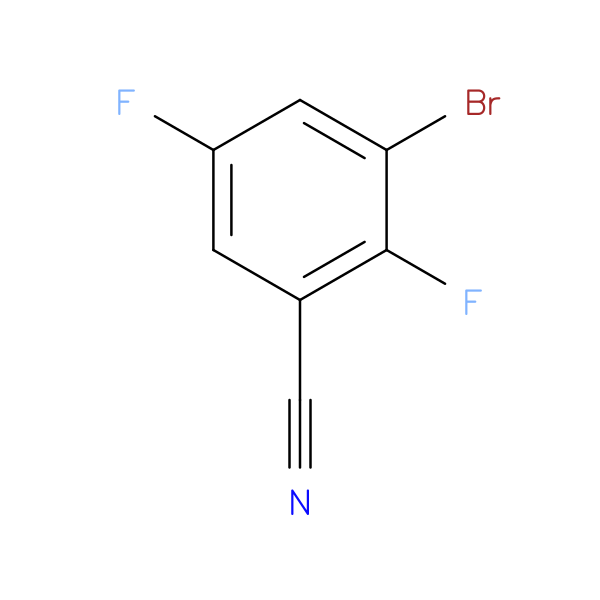 3-Bromo-2,5-difluorobenzonitrile