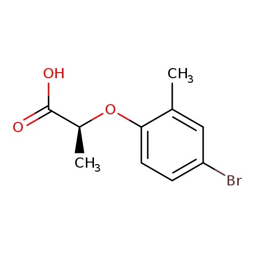 (2S)-2-(4-bromo-2-methylphenoxy)propanoic acid