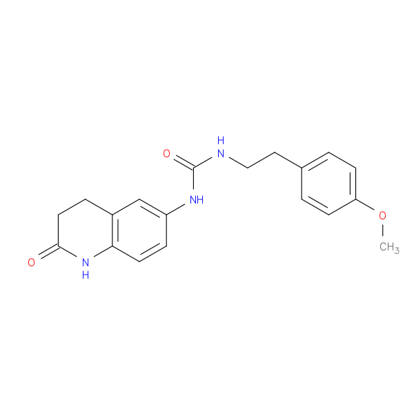 1-[2-(4-methoxyphenyl)ethyl]-3-(2-oxo-1,2,3,4-tetrahydroquinolin-6-yl)urea
