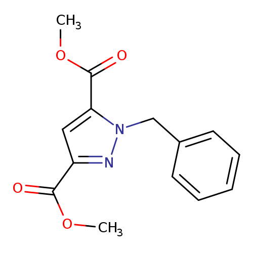 Dimethyl 1-benzyl-1h-pyrazole-3,5-dicarboxylate