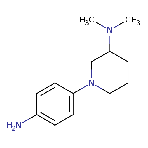 3-Piperidinamine, 1-(4-aminophenyl)-N,N-dimethyl-