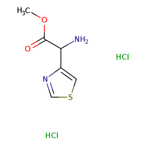 methyl2-amino-2-(1,3-thiazol-4-yl)acetatedihydrochloride