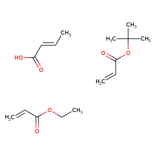 2-Propenoic acid, 2-methyl-, polymer with 1,1-dimethylethyl 2-propenoate and ethyl 2-propenoate