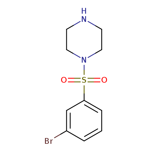 1-(3-BROMOBENZENESULFONYL)PIPERAZINE