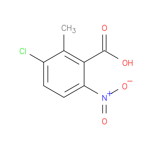 3-Chloro-2-methyl-6-nitrobenzoic acid