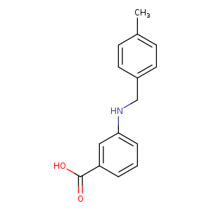 3-[(4-METHYLBENZYL)AMINO]BENZOIC ACID