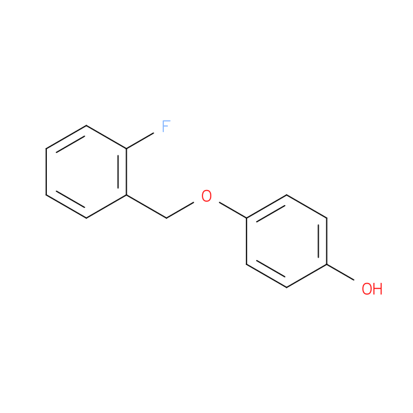 4-[(2-fluorophenyl)methoxy]phenol