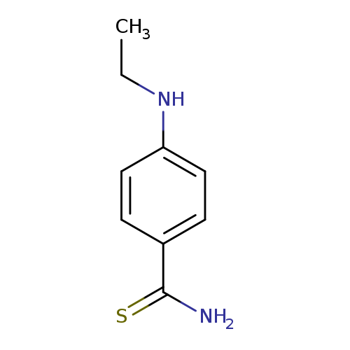 4-(ethylamino)benzene-1-carbothioamide