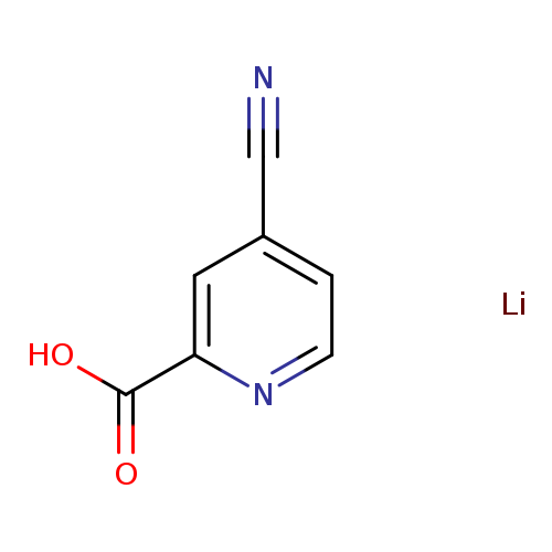 4-cyanopicolinic acid, lithium salt