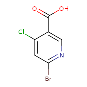 6-Bromo-4-chloronicotinic acid