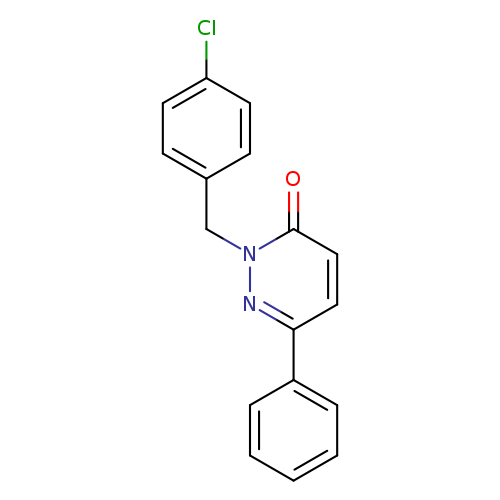 2-[(4-chlorophenyl)methyl]-6-phenyl-2,3-dihydropyridazin-3-one