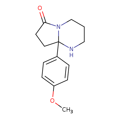 8A-(4-methoxyphenyl)hexahydropyrrolo[1,2-a]pyrimidin-6(2H)-one