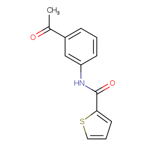 2-Thiophenecarboxamide, N-(3-acetylphenyl)-